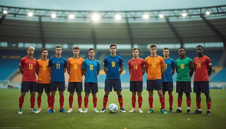 Combien de joueurs dans une équipe de foot : règles et variantes