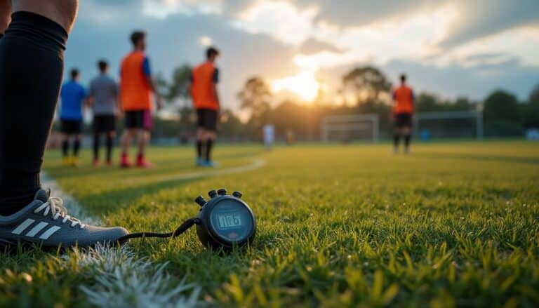 Combien dure un match de foot : règles, variantes et conseils